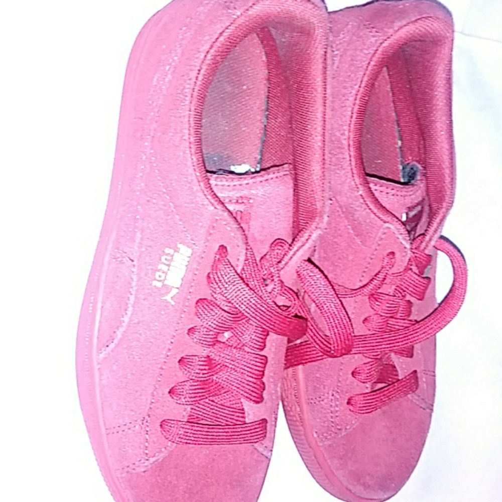 Puma suede shoes